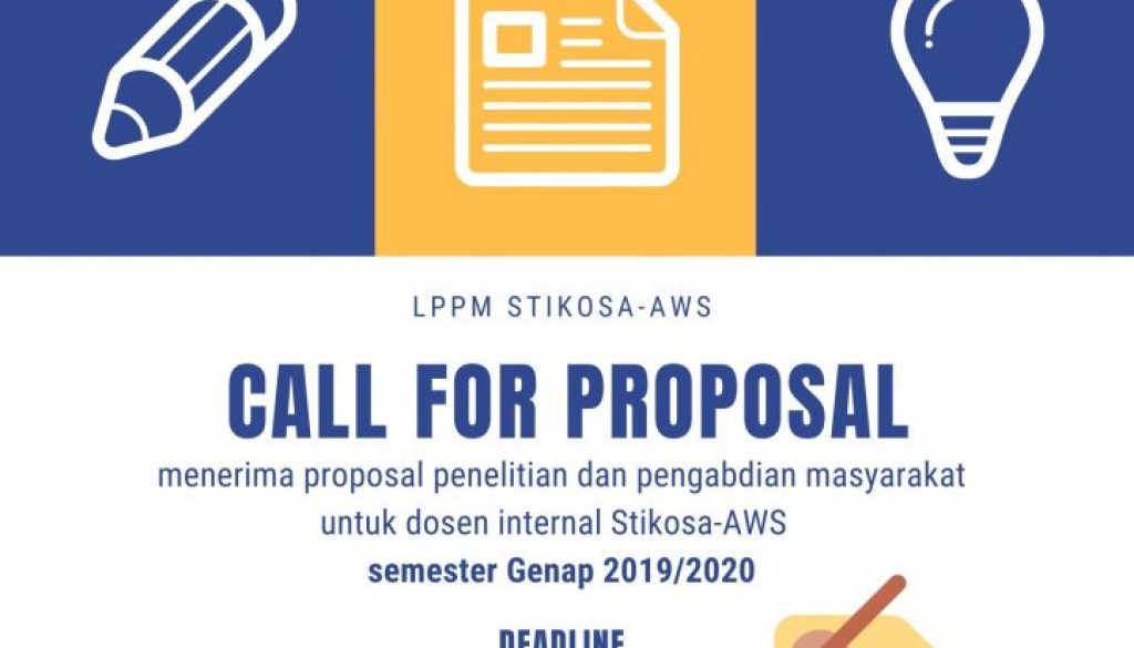 CALL FOR PROPOSAL NEW